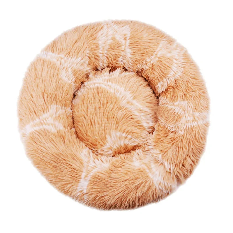 40-90cm 6 Sizes Round Pet Bed for Large Dog Bed Super Soft Cat Bed Plush