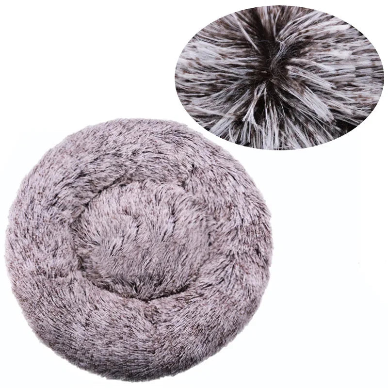 40-90cm 6 Sizes Round Pet Bed for Large Dog Bed Super Soft Cat Bed Plush
