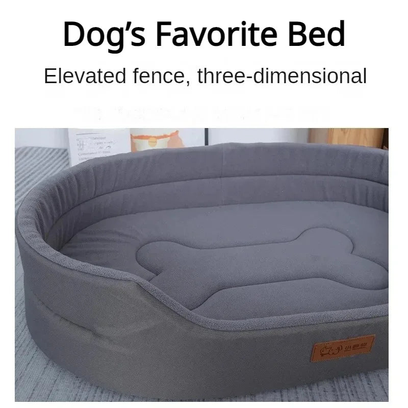 Dog Cushions Winter Pet Bed Sofa Large