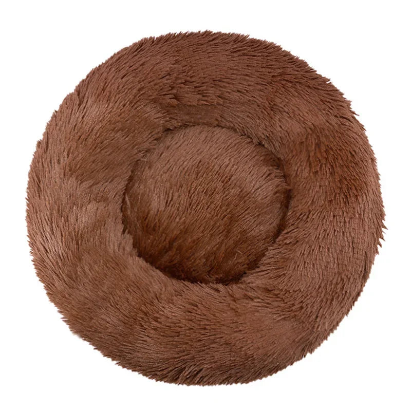 40-90cm 6 Sizes Round Pet Bed for Large Dog Bed Super Soft Cat Bed Plush