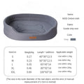 Dog Cushions Winter Pet Bed Sofa Large