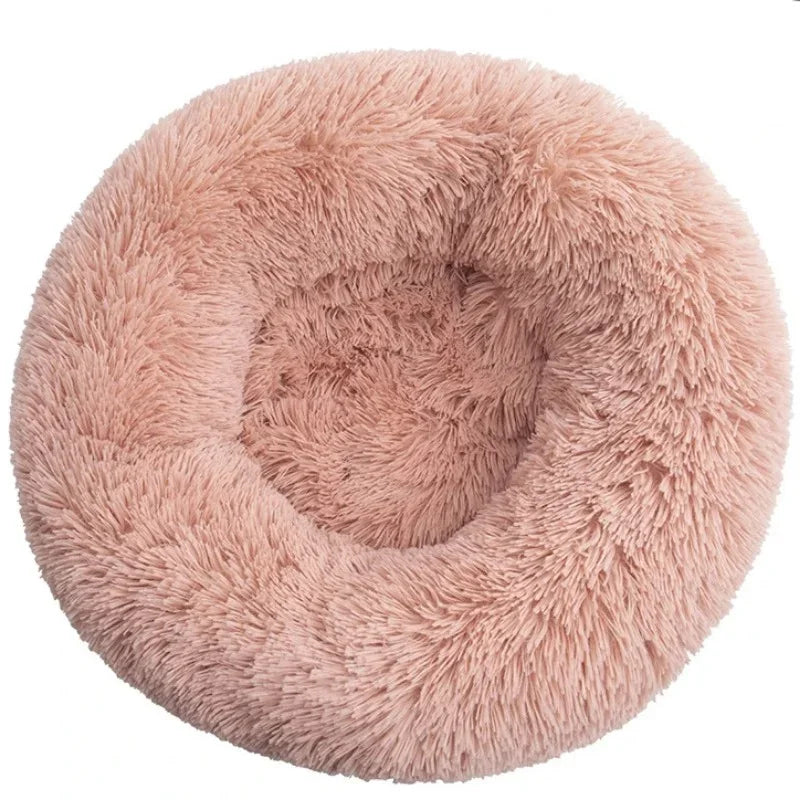 40-90cm 6 Sizes Round Pet Bed for Large Dog Bed Super Soft Cat Bed Plush