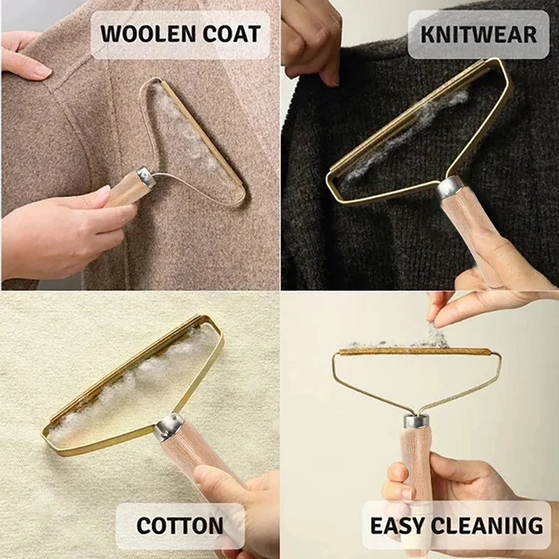 Portable Lint Remover Pet Hair Remover Brush Manual