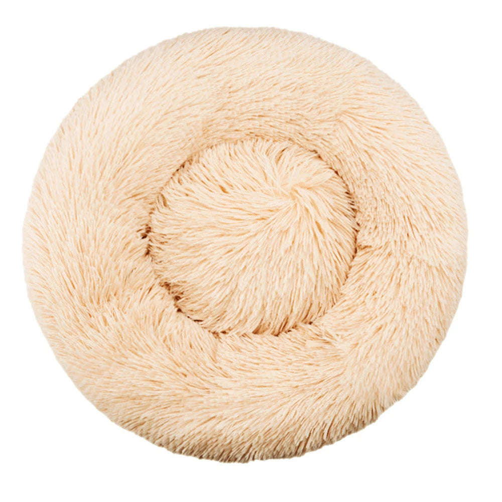 40-90cm 6 Sizes Round Pet Bed for Large Dog Bed Super Soft Cat Bed Plush