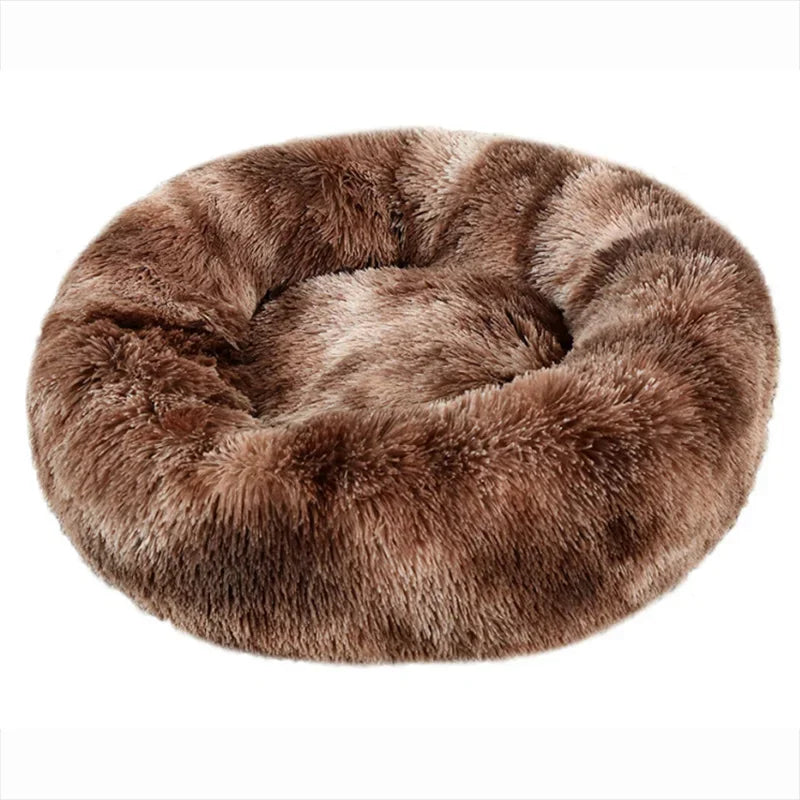 40-90cm 6 Sizes Round Pet Bed for Large Dog Bed Super Soft Cat Bed Plush