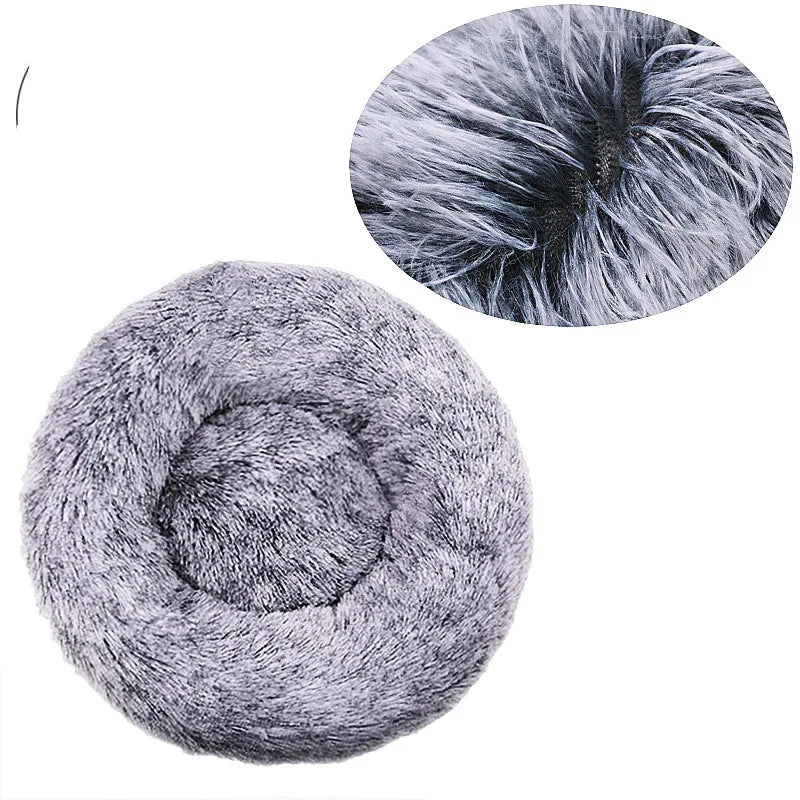 40-90cm 6 Sizes Round Pet Bed for Large Dog Bed Super Soft Cat Bed Plush